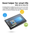 11.6 Inch Windows All In One Industrial PC Touch Screen With 12V 2.4A Adaptor