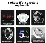 Heart Rate Monitor Bluetooth Fitness Health Tracking Smart Ring Blood Oxygen Sleeping Monitor Ring