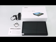 11,6 polegadas Windows todo em um tela táctil industrial do PC com o adaptador de 12V 2.4A