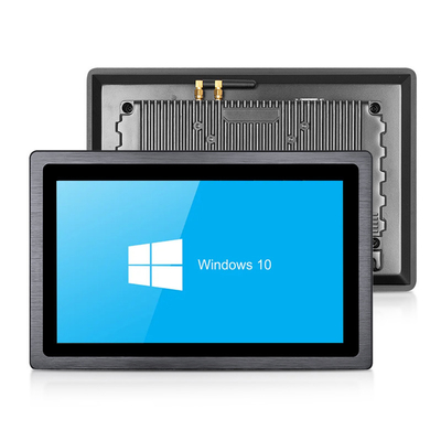 15 do PC industrial do painel do toque núcleo Fanless encaixado polegada I3 I5 I7 do quadrilátero J1900