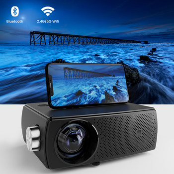 1080p Wifi Portable Android Projector 220 ANSI Lumens For Home Outdoor