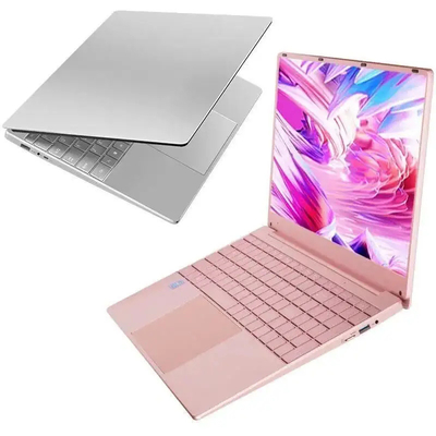 Laptop do ODM 15,6 do OEM”, portátil do PC de Rose Gold com teclado retroiluminado